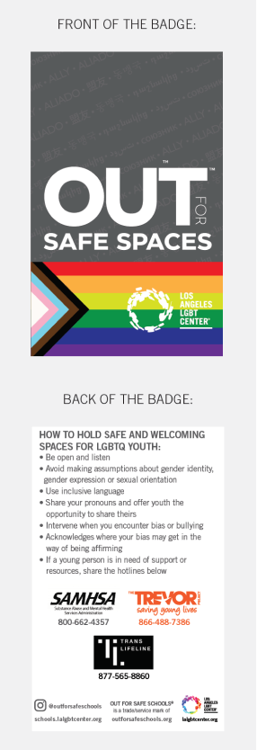 Out for Safe Spaces BADJ Initiative