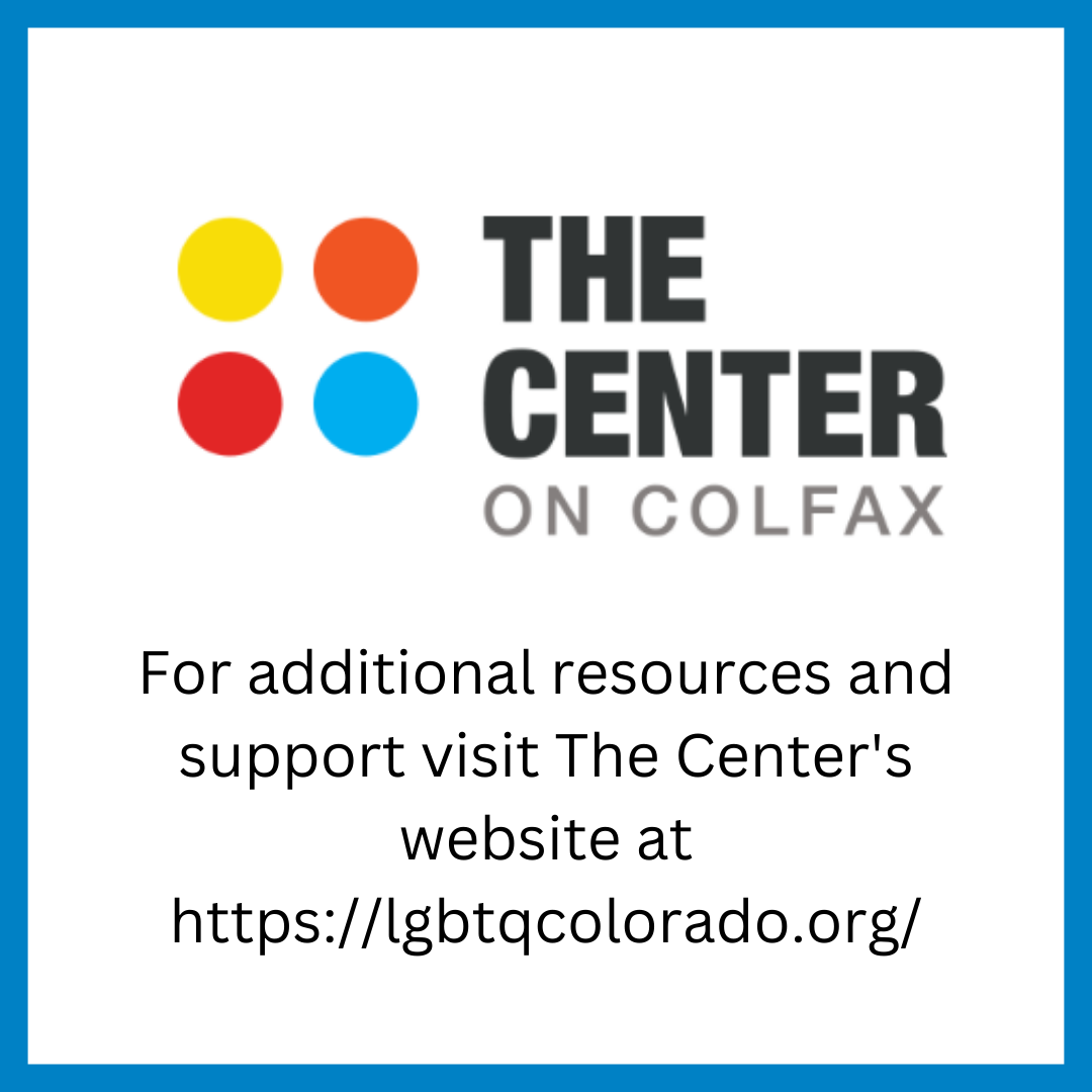 Logo the center on colfax.